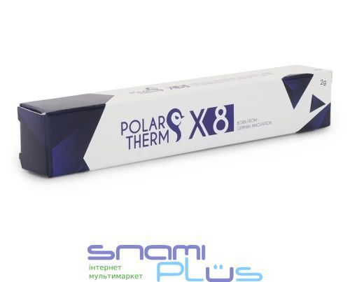 Термопаста Polartherm X-2, 2 г, шприц, 3.1 Вт/мК (PT-X8-002) 307238 фото