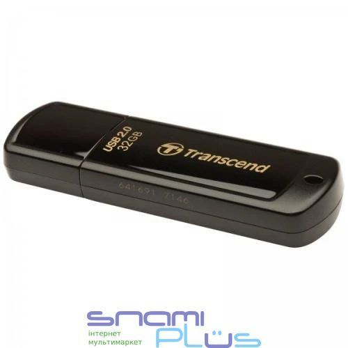 Флеш накопичувач USB 32Gb Transcend JetFlash 350, Black, USB 2.0 (TS32GJF350) 57092 фото