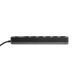 Фильтр сетевой Videx "Oncord", 6 розеток, 3 м, Black (VF-PD63G-B) 304912 фото 4