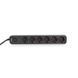 Фильтр сетевой Videx "Oncord", 6 розеток, 3 м, Black (VF-PD63G-B) 304912 фото 5
