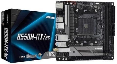 Мат.плата AM4 (B550) AsRock B550M-ITX/AC 276706 фото