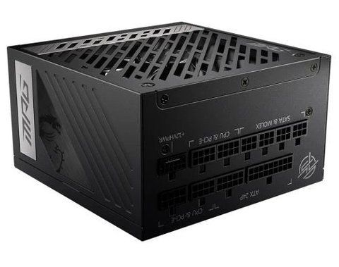 Блок живлення 1000 Вт, MSI MPG A1000G PCIE5, Black 266780 фото