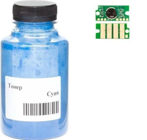 Тонер + чип Xerox Phaser 6510, WorkCentre 6515, Cyan, 80 г, AHK (72263008) 279723 фото