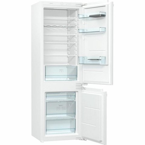 Холодильник вбудований Gorenje RKI2181E1, White, двокамерний, загальний об'єм 263L, корисний об'єм 189L/71L, 177.2x54x54.4 см 183591 фото