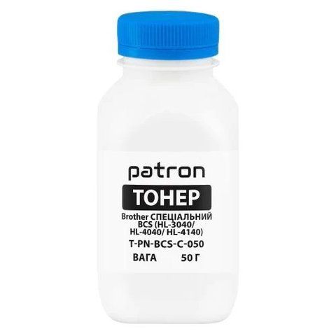 Тонер Brother HL-3040/3050/3070, MFC-9010/9120/9320, DCP-9010, Cyan, 50 г, Patron (PN-BCS-C-050) 226536 фото