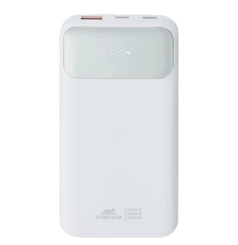 Універсальна мобільна батарея 10000 mAh, RivaCase Rivapower VA2211, White, 22.5 Вт 313197 фото