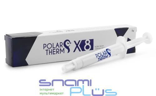 Термопаста Polartherm X-2, 5 г, шприц, 3.1 Вт/мК (PT-X8-005) 307239 фото