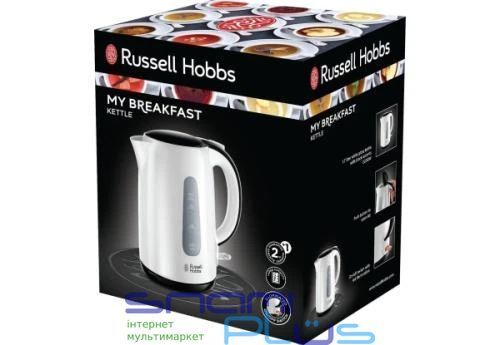 Електрочайник Russell Hobbs 25070-70 White-Black 178872 фото