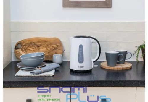 Електрочайник Russell Hobbs 25070-70 White-Black 178872 фото