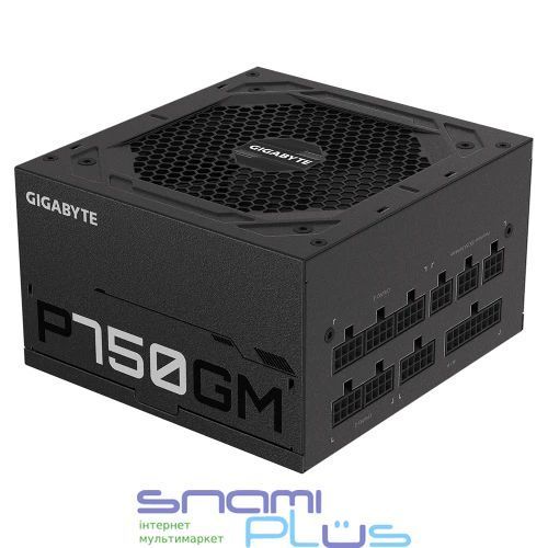 Блок живлення 750 Вт, Gigabyte P750GM, Black (GP-P750GM) 218947 фото