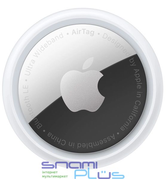 Трекер Apple AirTag (A2187), 1 шт, Apple U1, Bluetooth, NFC, динамик (MX532RU/A) 266351 фото