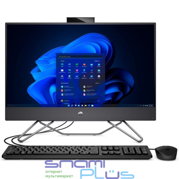 Моноблок HP Pro 240 G9, Iron Grey, 23.8' (1920x1080, IPS), Core i7-1255U (10x1.7-4.7 GHz), 16Gb DDR4, 512Gb SSD NVMe, Iris Xe, WiFi 6, Bluetooth 5.2, Web 5Mp, 2xUSB 3.2 / 2xUSB 2.0, HDMI, DOS, клавіатура + миша (883S3EA) 280350 фото