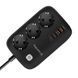 Фільтр мережевий ColorWay GaN3 Pro, 3 розетки, 2 м, Black, 2xType-C / 2xUSB (CW-CHE34PDB) 306015 фото 4