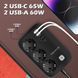 Фільтр мережевий ColorWay GaN3 Pro, 3 розетки, 2 м, Black, 2xType-C / 2xUSB (CW-CHE34PDB) 306015 фото 7