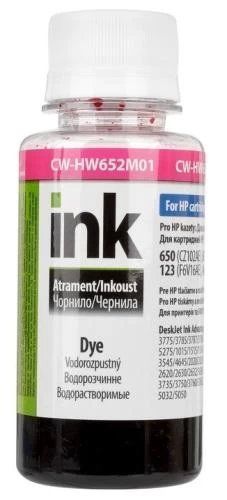 Чорнило ColorWay HP 46/123/650/652, Magenta, 100 мл (CW-HW652M01) 203395 фото