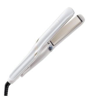 Випрямляч (Праска) для волосся Remington S9001 Hydraluxe Pro, White, кераміка, 5 температурних режимів, до 230 °С, пластини 110мм, дисплей, вбудований резервуар для води, чохол 259610 фото