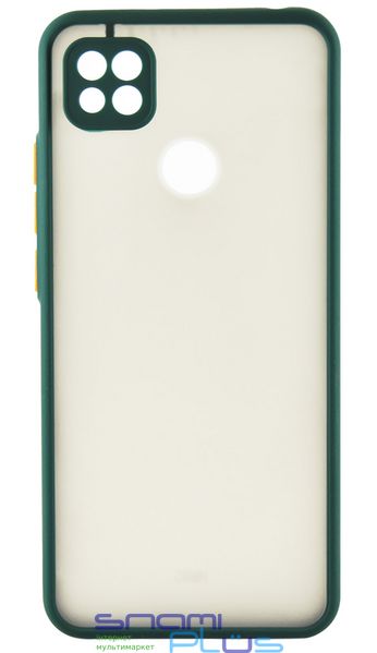 Накладка силіконова для смартфона Xiaomi Redmi 9C, Gingle Matte Case (strong) Dark Green 241615 фото