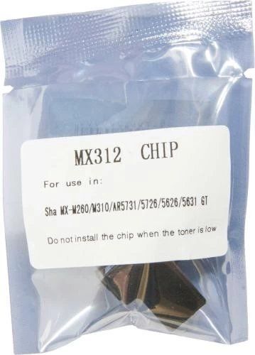 Чип для Sharp MX-312GT, Black, 16 000 копий, Foshan (JYD-Sha MX312 GT-FSH) 255879 фото