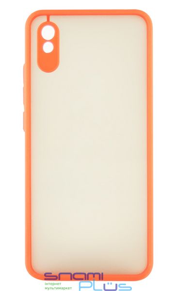 Накладка силіконова для смартфона Xiaomi Redmi 9A, Gingle Matte Case (strong) Red 230051 фото