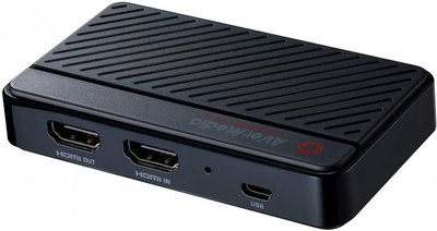 Пристрій захоплення AverMedia Live Gamer MINI, Black, HDMI 2.0 - HDMI 2.0, до 1080p60, MPEG 4 (H.264+AAC) (GC311) 254479 фото