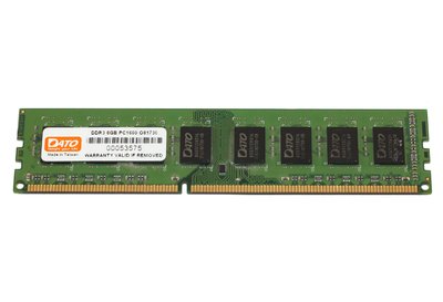 Пам'ять 8Gb DDR3, 1600 MHz, DATO, CL11, 1.5V (DT8G3DLDND16) 149218 фото