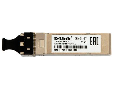 Модуль D-Link DEM-311GT SFP, 1x1000BaseSX MM, 550m, LC 180799 фото