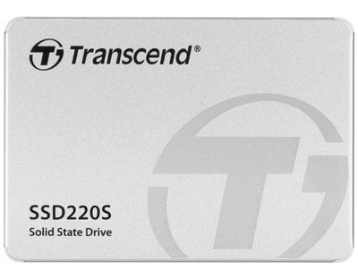 Твердотільний накопичувач 240Gb, Transcend SSD220, SATA3, 2.5', TLC, 500/330 MB/s (TS240GSSD220S) 142546 фото