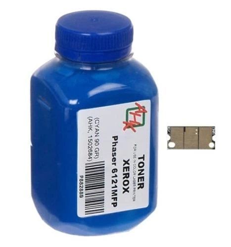 Тонер + чип Xerox Phaser 6121, Cyan, 90 г, AHK (1502685) 285650 фото