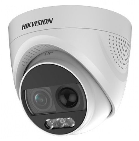 Камера зовнішня HDTVI Hikvision DS-2CE72DFT-PIRXOF (2.8 мм), 2 Мп, CMOS, 1080p/25 fps, 0.0005 Lux, день/ніч, LED підсвічування до 20 м, IP67, 109х94 мм 238424 фото