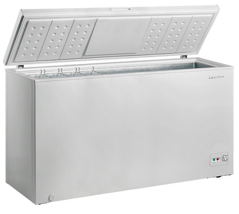 Морозильна скриня Liberton LCF-420MD, White, загальний об'єм 418л, 4 кошики, 19 кг/добу, до -36℃, A+, 141,6х75х82.5см 283378 фото