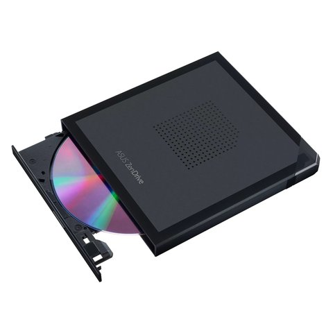 Зовнішній оптичний привід Asus ZenDrive V1M, Black, DVD+/-RW, Type-C, підтримка M-Disc, 150x142x14.6 мм, 265 г 284737 фото