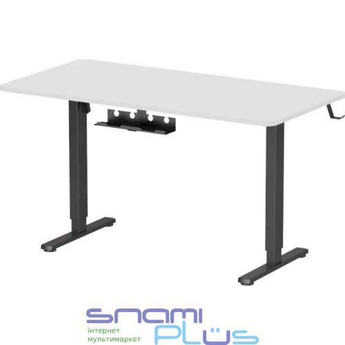 Компьютерный стол OfficePro ODE1470WB, White/Black 306686 фото