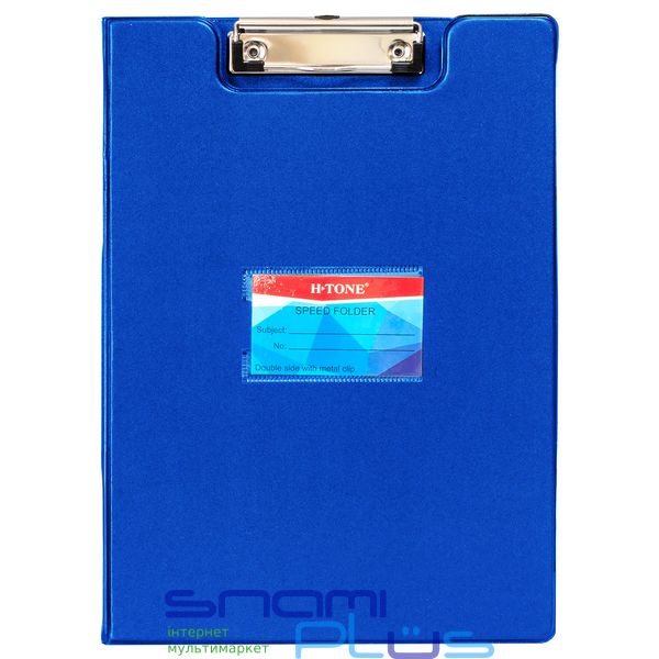 Папка-клипборд A4, Blue, PVC, H-Tone (JJ40917-blue) 267096 фото