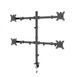 Кронштейн настольный для четырех мониторов 13-32" Gembird, Black (MA-D4-01) 328684 фото 2