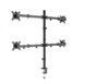 Кронштейн настольный для четырех мониторов 13-32" Gembird, Black (MA-D4-01) 328684 фото 3
