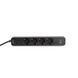 Фільтр мережевий Videx "Oncord", 4 розетки, 3 м, Black, 1xType-C / 1xUSB (VF-PD43G1QC1PD-B) 304914 фото 4