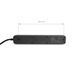 Фільтр мережевий Videx "Oncord", 4 розетки, 3 м, Black, 1xType-C / 1xUSB (VF-PD43G1QC1PD-B) 304914 фото 3