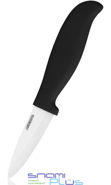 Нож кухонный Ardesto Fresh AR2118CB, Black, длина лезвия 7.5см, для овощей и чистки, материал лезвия керамика, материал рукоятки пластик, нельзя мыть в посудомоечной машине 261390 фото
