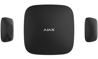 Централь Ajax Hub, Black, GSM / Ethernet, до 100 пристроїв, до 50 користувачів, віддалене налаштування, 163х163х36 мм, 350 г (000002440) 198489 фото