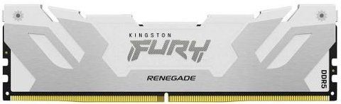 Память 32Gb DDR5, 6400 MHz, Kingston Fury Renegade, White/Silver (KF564C32RW-32) 279565 фото