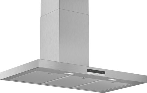 Витяжка кухонна Bosch DWB96DM50 Silver, настінний, Т-подібна, 580 м3/год, 4 швидкості, ширина 90 см, висота 107.5 см, глибина 50 см 220815 фото