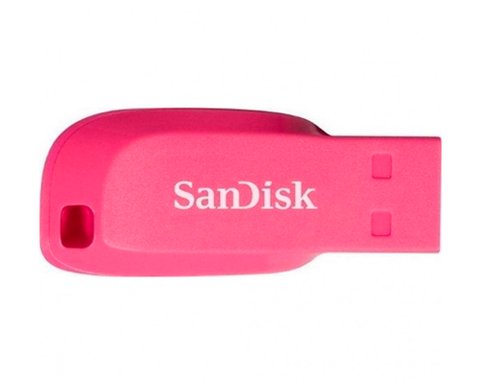 USB Flash Drive 16Gb SanDisk Cruzer Blade, Pink (SDCZ50C-016G-B35PE) 136700 фото