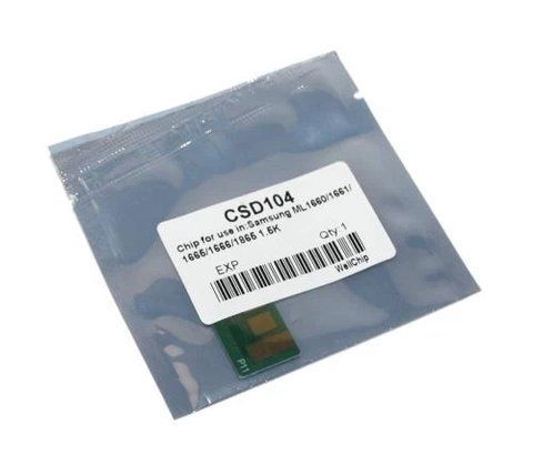 Чип для Samsung MLT-D104S, Black, 1500 копий, WellChip (CSD104S) 170317 фото