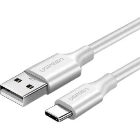 Кабель USB AM - Type-C, 0.5 м, Silver, Ugreen US287, 3A (60120) 326091 фото