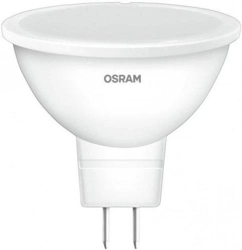 Лампа светодиодная GU5.3, 8 Вт, 3000K, MR16, Osram, 800 Лм, 220V (4058075689428) 273461 фото