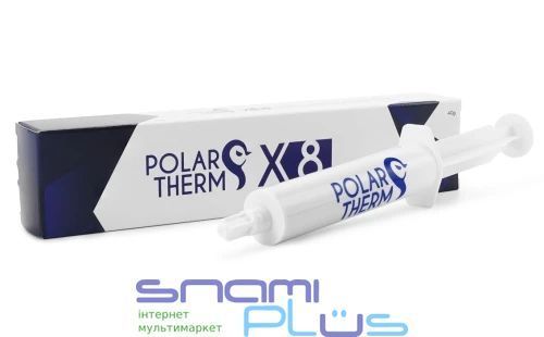 Термопаста Polartherm X-2, 40 г, шприц, 3.1 Вт/мК (PT-X8-040) 307241 фото