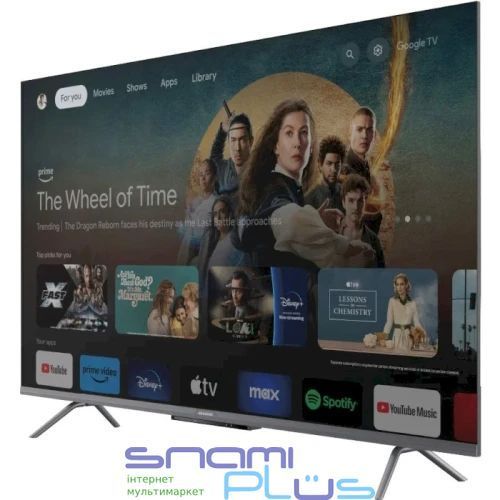 Телевизор 55" Aiwa 55GO70804UHD, Black 304297 фото
