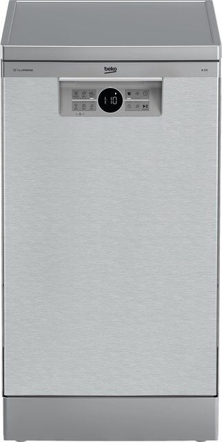 Посудомийна машина Beko BDFS26020XQ, Grey, окремо розташована, комплектів посуду 10 шт, програм миття 6 шт, керування кнопкове, дисплей, A++, 85х44.8х60 см 256620 фото