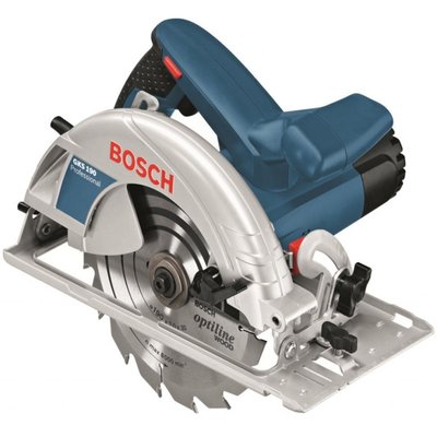 Пила дискова Bosch GKS 190, 1400W, 5500 об/хв, диск 190 мм, глибина пропилу 70 мм, 4.2 кг (0.601.623.000) 236630 фото