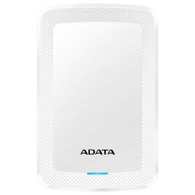 Зовнішній жорсткий диск 1Tb ADATA HV300, White, 2.5', USB 3.2 (AHV300-1TU31-CWH) 163542 фото